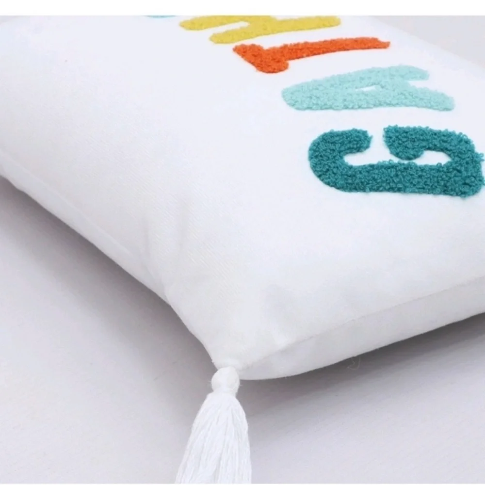 3 for $15 SALE Target Bullseye Playground Gather Pillow w/ tassels